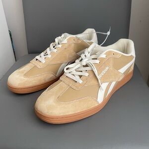 Reebok Men’s Smash Edge Beige Sneakers Size 12